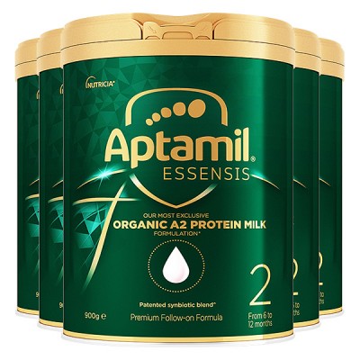 【澳洲直邮】NUTRICIA爱他美 APTAMIL有机A2蛋白奶粉 2段 6罐